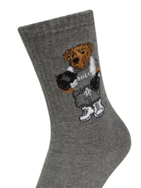 Dlouhé ponožky Polo Ralph Lauren šedá