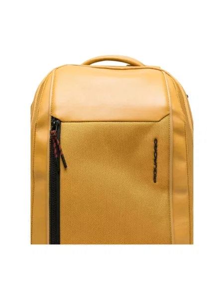 Torba Piquadro skórzana żółta