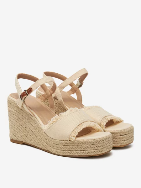 Espadrilky DeeZee béžové