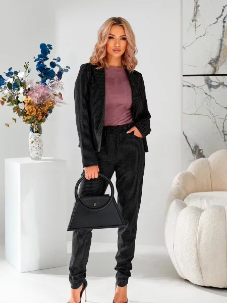 Штани класичні LadyLike бавовна/поліестер чорний