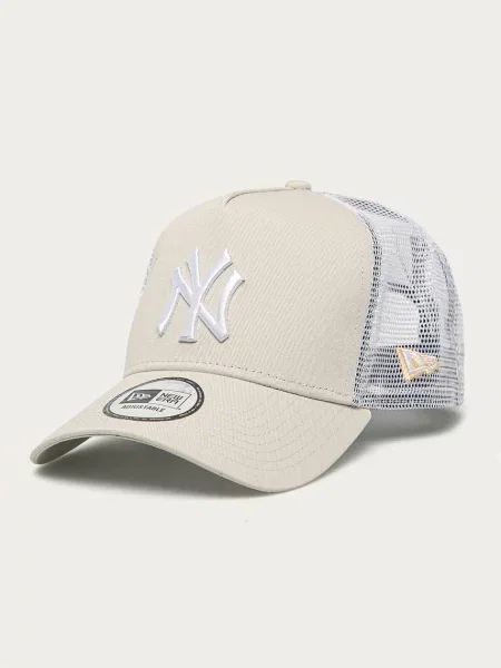 Шапка New Era MLB League New York Yankees AF Essential Trucker White Universal бяло