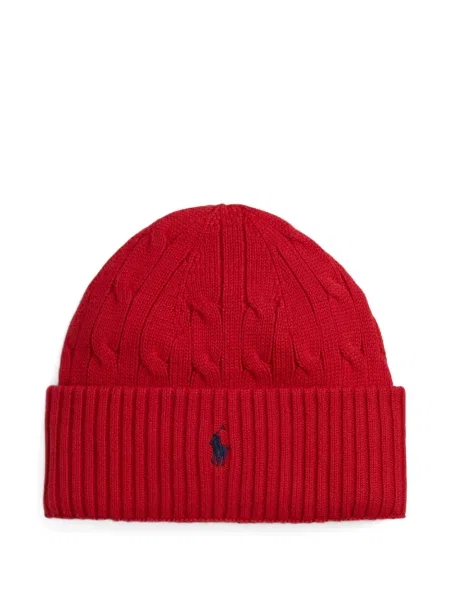 Czapka dziecięca Polo Ralph Lauren czerwona