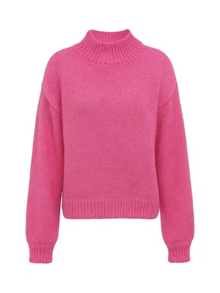 STUDIO SELECT Svetr Romy tmavě růžová