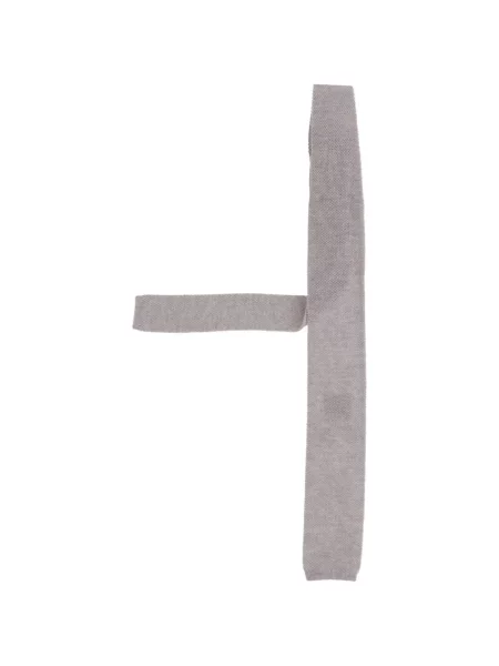 Cravată Boss tricotate gri