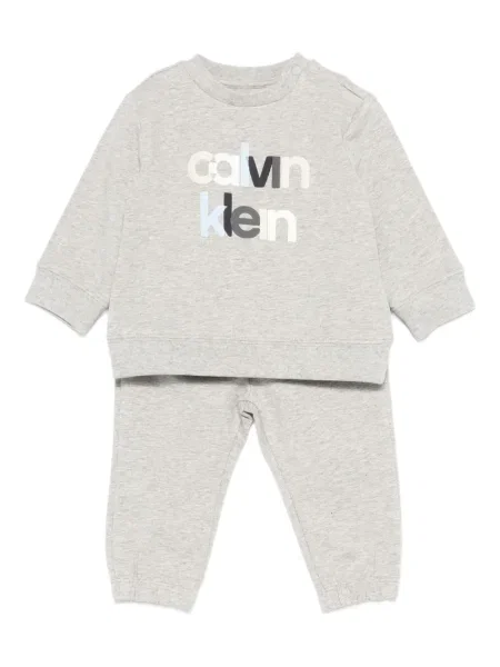 Komplet dresowy dziecięcy Calvin Klein szary