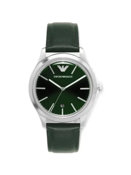 Ceas Emporio Armani cu autograf verde