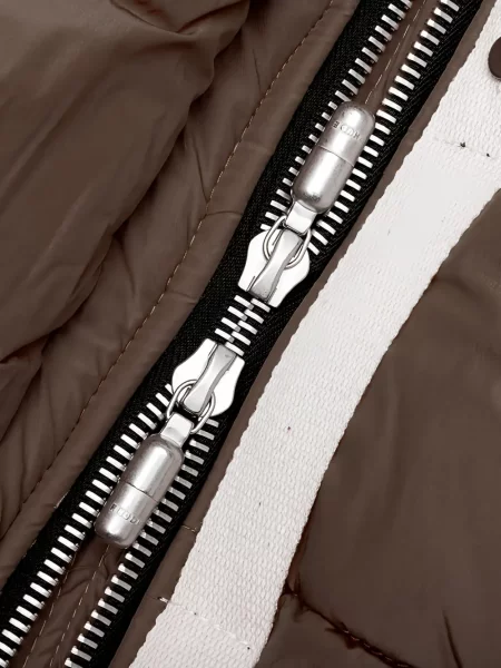 Geacă cu puf Rhude maro