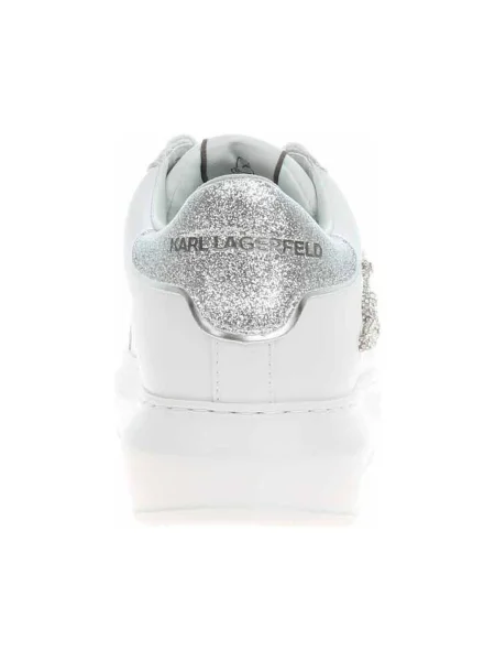 Karl Lagerfeld Bőr sneakers tornacipő KAPRI Signia fehér
