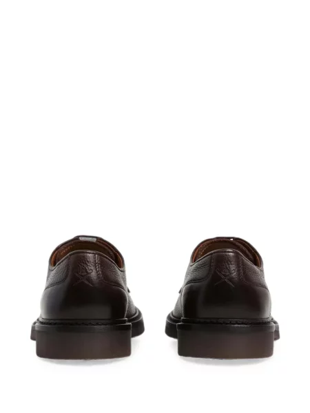 Pantofi derby Hackett London din piele maro