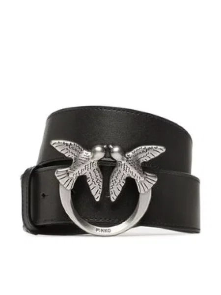 Pinko Dámský pásek Love Berry H4 Belt PE 23 černá