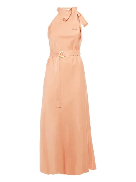 Rochie midi Zimmermann până la genunchi de costum portocaliu