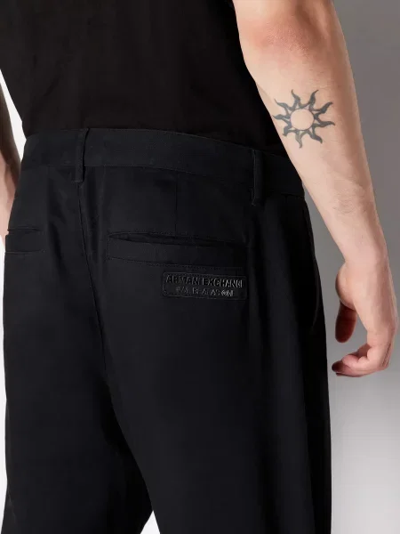 Повседневные брюки Armani Exchange черные