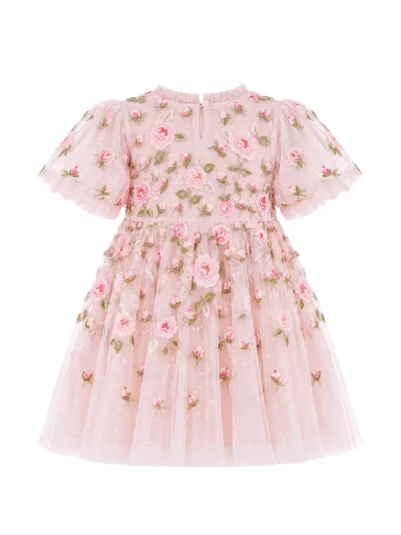 Sukienka dziecięca Needle & Thread różowa