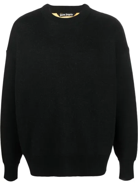 Pulover Palm Angels de lână negru