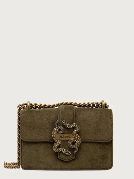 Just Cavalli μικρή τσάντα γυναικεία πράσινο
