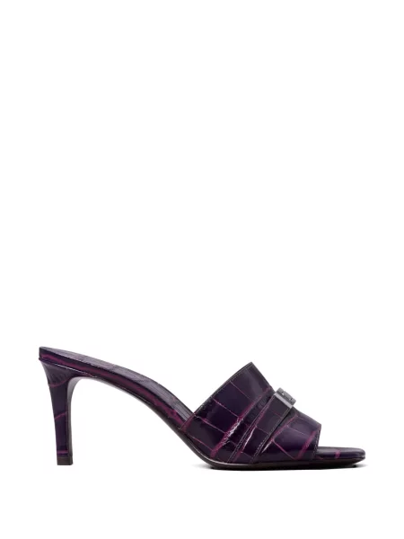Papuci tip mules Tory Burch skinny fit violet