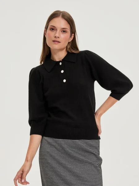 Pulover Marisse negru