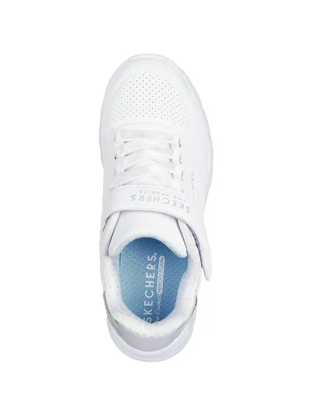 Buty sportowe dla dzieci Skechers Uno Lite Vivid białe
