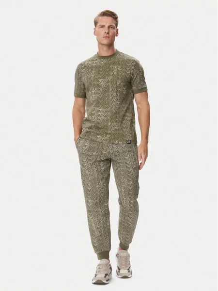 Tričko Ea7 Emporio Armani zelené