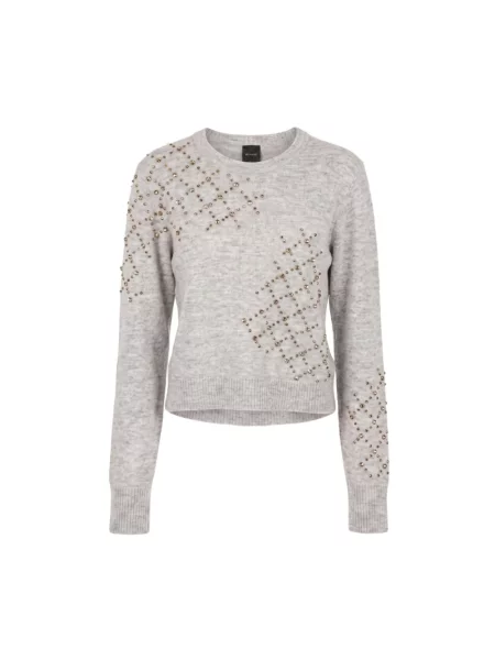 Sweter Pinko szary