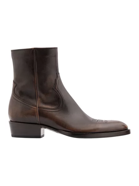 Buty do kostki Buttero skórzane brązowe