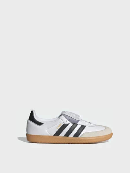 Кожаные кеды Adidas белые