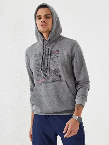 Tommy Life Mikina šedá