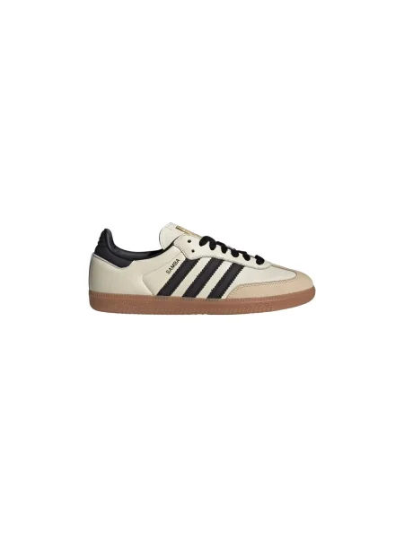 ADIDAS ORIGINALS Rövid szárú sportcipők Samba púder tojáshéj fekete