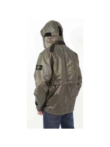 Kurtka Stone Island z kamieniami zielona