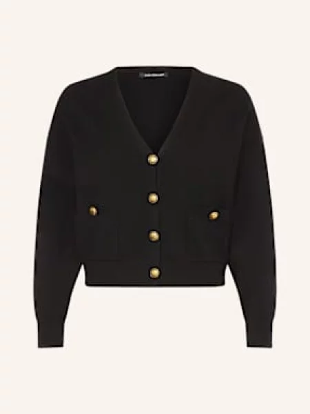 Luisa Cerano Kardigan schwarz czarny