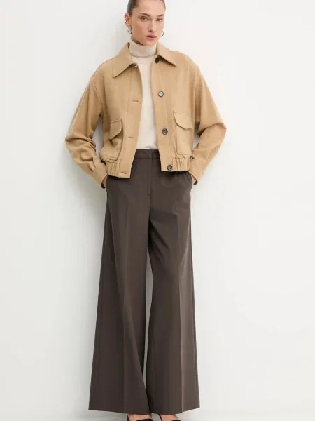 Куртка з додаванням вовни Marella Emme by Marella демісезонна коричневий