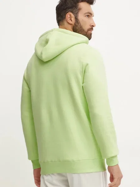 Однотонный свитер 47 Brand с капюшоном зеленый