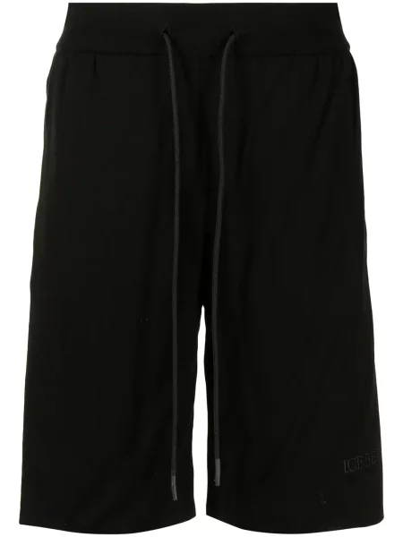 Pantaloni scurți Iceberg negru
