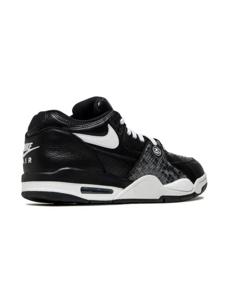 Sneakersy Stussy skórzane czarne