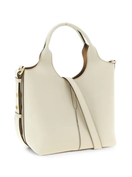 Geantă shopper Tod's din piele cu autograf
