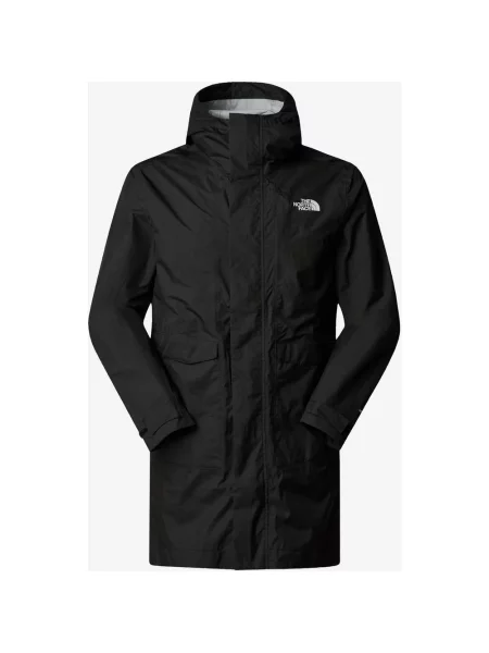 Kurtka z kapturem The North Face Packable Shell Parka czysty S czarny