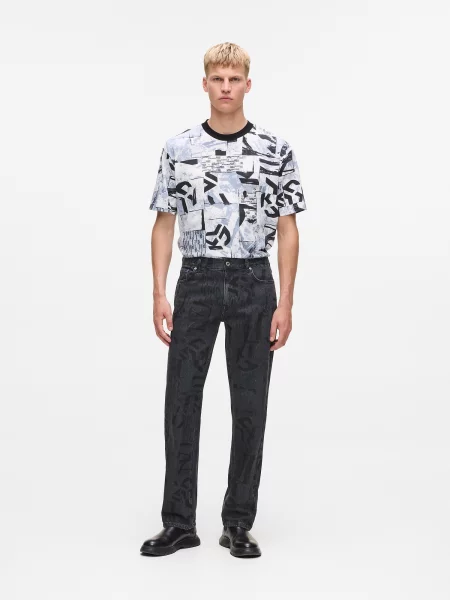 KARL LAGERFELD JEANS Jeans / denim negru