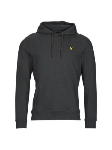 Mikina s kapucňou Lyle & Scott s kapucňou čierna
