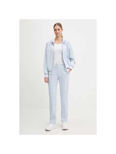 Guess bluza AGGIE niebieska