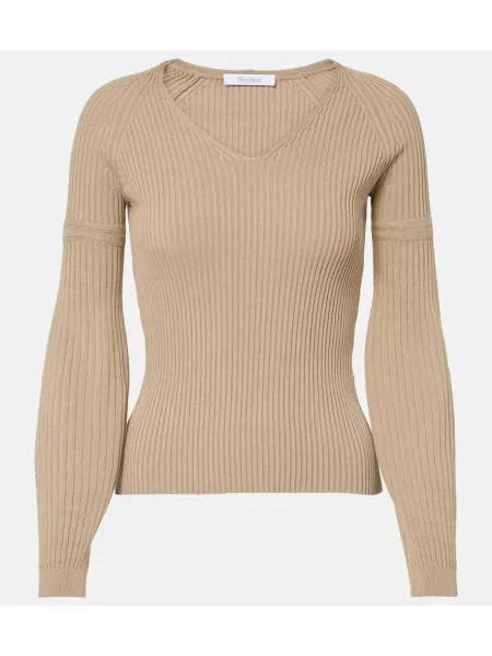 Pulover Max Mara tricotate bej
