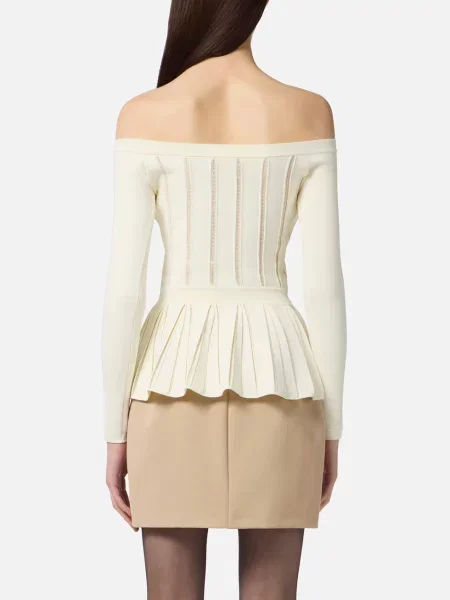 Свитер Elisabetta Franchi белый