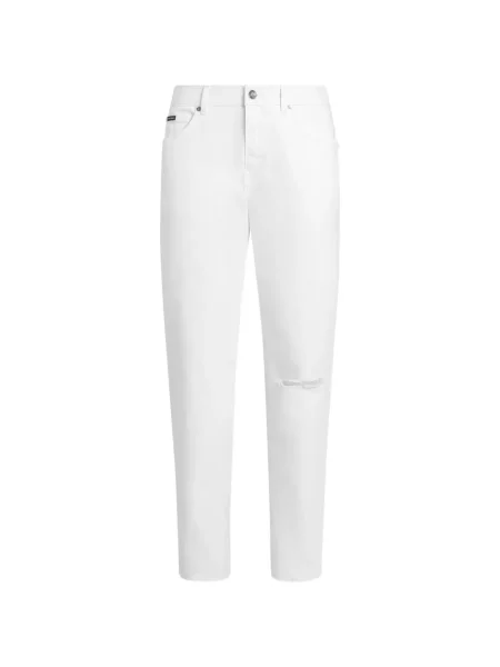 Pantaloni Dolce & Gabbana alb
