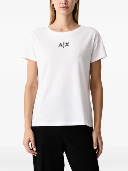Tricou Armani Exchange alb