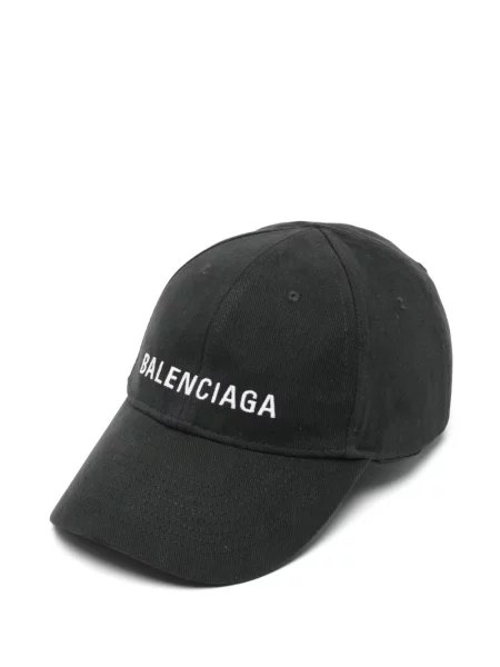 Hímzett baseball sapka Balenciaga fekete