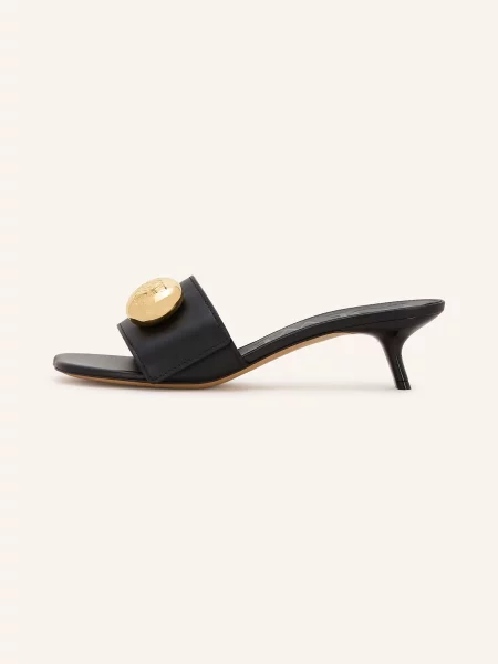 Loewe Mules Pebble černá