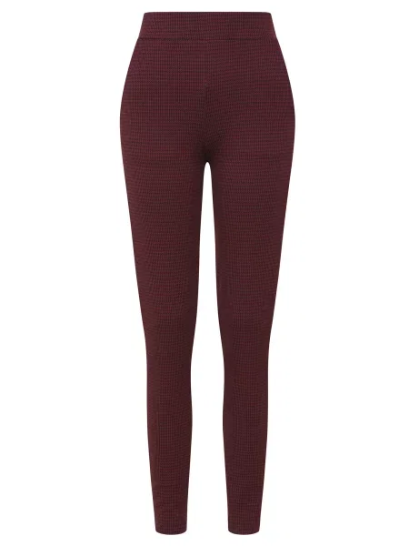 HotSquash Pantaloni roșu negru