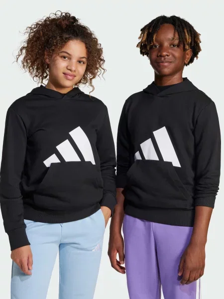 Детское худи Adidas черное