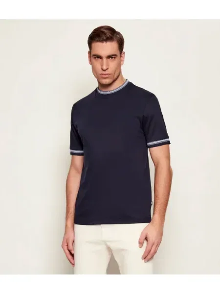 BOSS BLACK Tricou H-Tessler negru