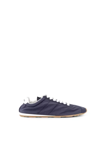 Sneakersy Miu Miu zamszowe niebieskie