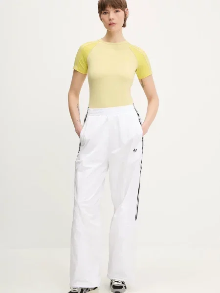 Футболка Adidas Originals в полоску желтая